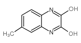 2,3-Quinoxalinedione,1,4-dihydro-6-methyl- Structure