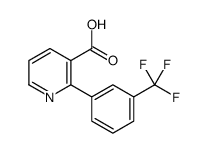 2-[3-(trifluoromethyl)phenyl]pyridine-3-carboxylic acid Structure