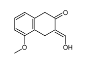 8-methoxy-3-oxo-1,2,3,4-tetrahydro-naphthalene-2-carbaldehyde Structure