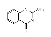 2-甲基喹唑啉-4-硫醇结构式
