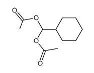 cyclohexylmethylene diacetate结构式