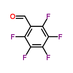 Pentafluorobenzaldehyde structure