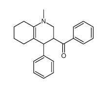 (1-methyl-4-phenyl-1,2,3,4,5,6,7,8-octahydro-quinolin-3-yl)-phenyl-methanone Structure