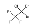 1,1,2-tribromo-1-chloro-2,2-difluoro-ethane结构式