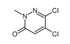 5,6-dichloro-2-methylpyridazin-3(2H)-one Structure