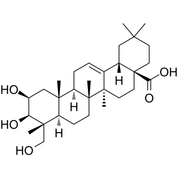 贝萼皂苷元； 贝萼甙元结构式