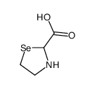 1,3-selenazolidine-2-carboxylic acid Structure