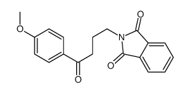 2-[4-(4-methoxyphenyl)-4-oxobutyl]isoindole-1,3-dione Structure