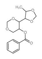 Mannitol,6-deoxy-1,3:4,5-di-O-methylene-, benzoate, L- (8CI)结构式