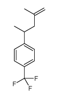 1-(1,3-Dimethyl-3-butenyl)-4-(trifluoromethyl)benzene Structure