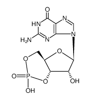 鸟苷3',5'-环一磷酸结构式