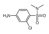 4-amino-2-chloro-N,N-dimethylbenzenesulfonamide Structure