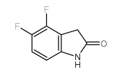 4,5-二氟吲哚酮结构式