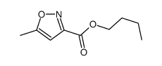 butyl 5-methylisoxazole-3-carboxylate structure