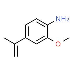 o-Anisidine,4-isopropenyl- (3CI) Structure