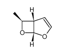 6-methyl-2,7-dioxabicyclo(3.2.0)hept-3-ene结构式