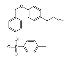 4-methylbenzenesulfonic acid,2-(4-phenylmethoxyphenyl)ethanol结构式
