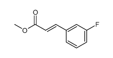 3-(3-fluorophenyl)acrylic acid methyl ester Structure