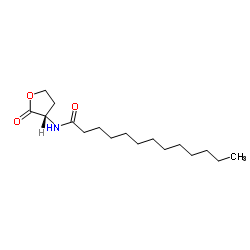N-tridecanoyl-L-Homoserine lactone结构式