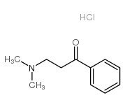 3-DIMETHYLAMINOPROPIOPHENONE HYDROCHLORIDE structure