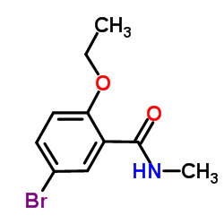 5-Bromo-2-ethoxy-N-methylbenzamide Structure