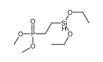 2-dimethoxyphosphorylethyl(diethoxy)silane结构式