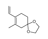 8-ethenyl-7-methyl-1,4-dioxaspiro[4.5]dec-7-ene Structure