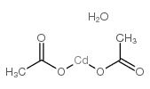 cadmium acetate hydrate Structure