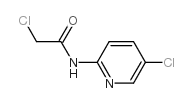 2-氯-n-(5-氯吡啶-2-基)乙酰胺结构式
