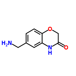 6-(Aminomethyl)-2H-1,4-benzoxazin-3(4H)-one Structure