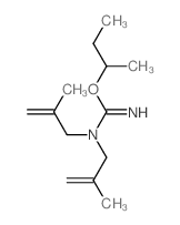 1-butan-2-yloxy-N,N-bis(2-methylprop-2-enyl)methanimidamide Structure