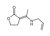 3-[1-(prop-2-enylamino)ethylidene]oxolan-2-one Structure