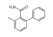 3-METHYLBIPHENYL-2-CARBOXAMIDE结构式