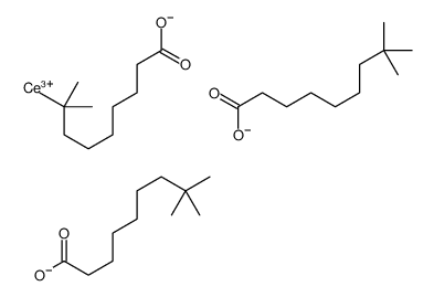 cerium(3+) neoundecanoate Structure