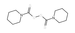 二(哌啶硫羰基)二硫醚结构式