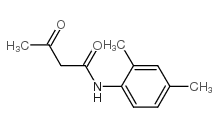 乙酰乙酰-2,4-二甲基苯胺结构式