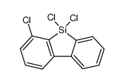1,9,9-trichloro-9-silafluorene Structure