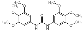 Urea,N,N'-bis(3,4,5-trimethoxyphenyl)- Structure