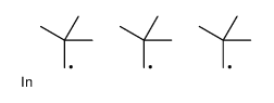 tris(2,2-dimethylpropyl)indigane Structure