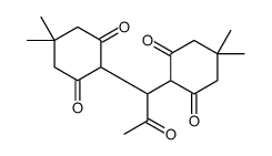 2-[1-(4,4-dimethyl-2,6-dioxocyclohexyl)-2-oxopropyl]-5,5-dimethylcyclohexane-1,3-dione Structure