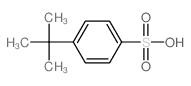 Benzenesulfonic acid,4-(1,1-dimethylethyl)- Structure