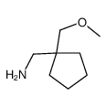 1-(MethoxyMethyl)-cyclopentaneMethanamine Structure