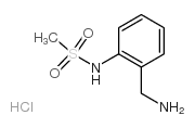 2-(Methylsulfonylamino)benzylamine Hydrochloride Structure