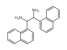 内消旋-1,2-双(萘基)乙二胺结构式