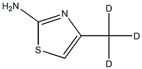 4-(methyl-d3)thiazol-2-amine Structure