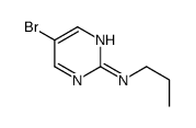 5-溴-2-丙基氨基嘧啶结构式
