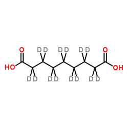 (2H14)Nonanedioic acid Structure