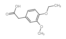 4-Ethoxy-3-methoxyphenylacetic acid structure