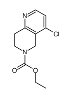 4-bromo-5,6,7,8-tetrahydro-1,6-naphthyridine结构式