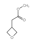 2-(氧杂环丁烷-3-基)乙酸甲酯结构式